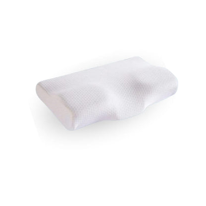 Curvy memory foam pillow